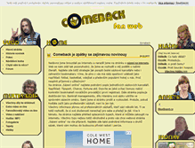 Tablet Screenshot of comeback.svet-serialu.eu
